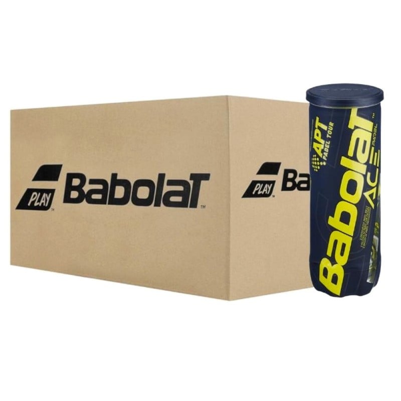 BABOLAT ACE PADELBALLEN – DOOS VAN 24 BLIKKEN (72 BALLEN TOTAAL)
