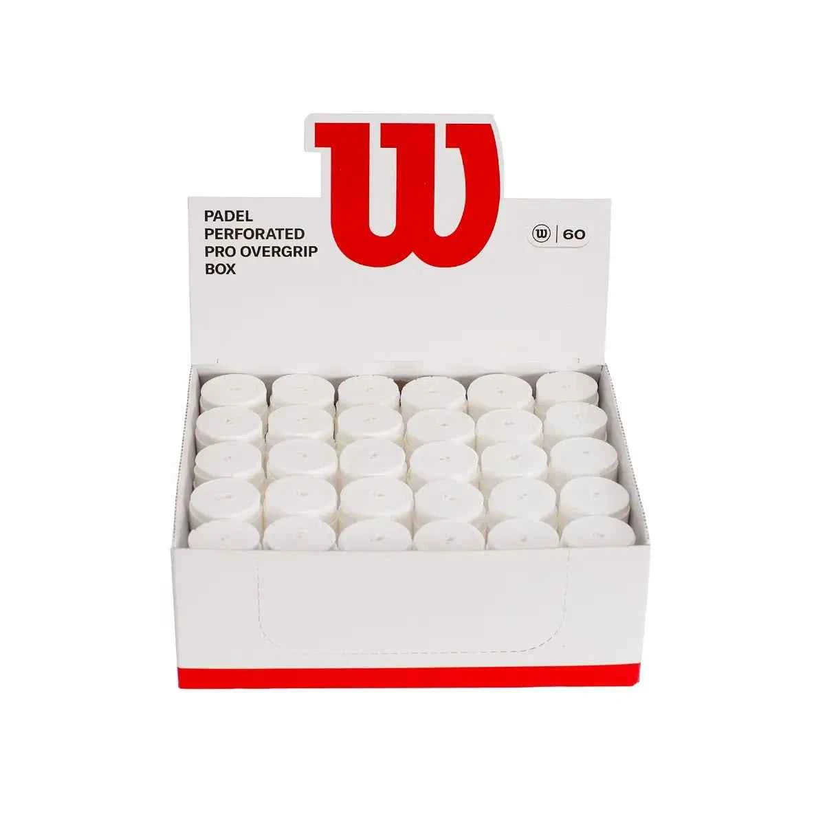WILSON PRO PERFORATED OVERGRIP BOX - 60 Stuks - Holland Padel