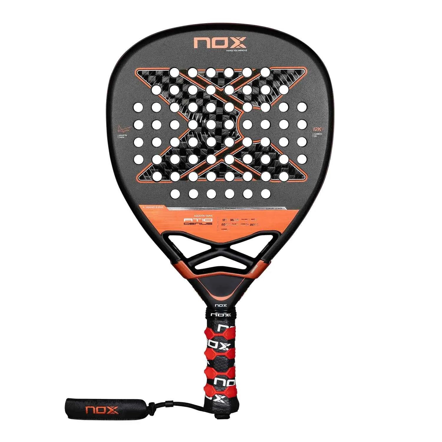 NOX AT10 GENIUS ATTACK 12K BY AGUSTIN TAPIA 2025 - Holland Padel