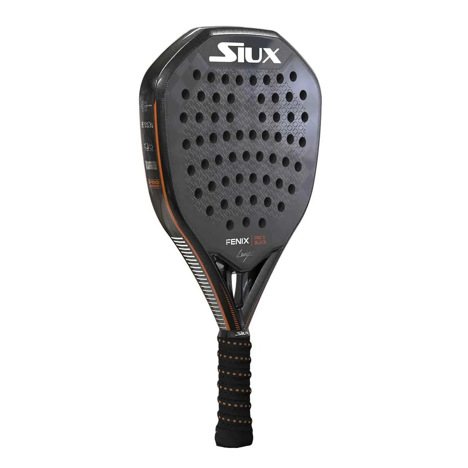 SIUX FENIX PRO 5 BLACK Leo Augsburger - Holland Padel