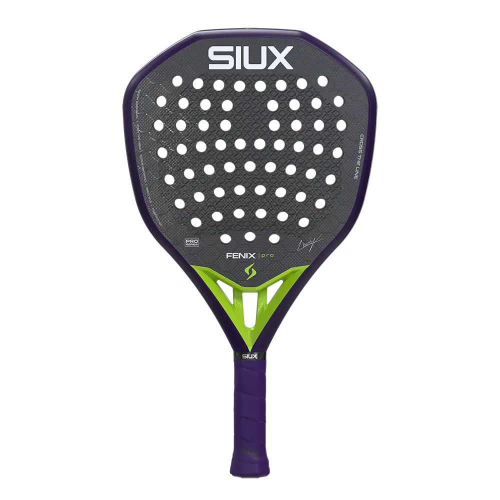 Siux Fenix Pro 6 Purple Leo Augsburger 2026 | Holland Padel