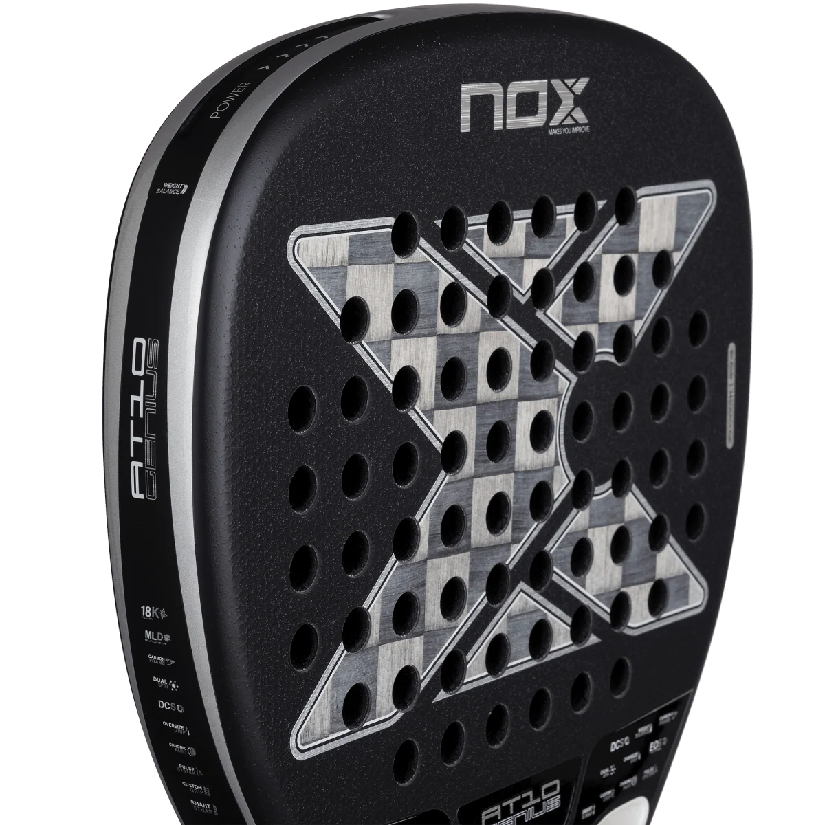 NOX AT10 Attack 18K Alum 2026 - Holland Padel 