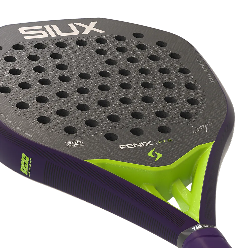 Siux Fenix Pro 6 Purple Leo Augsburger 2026 | Holland Padel