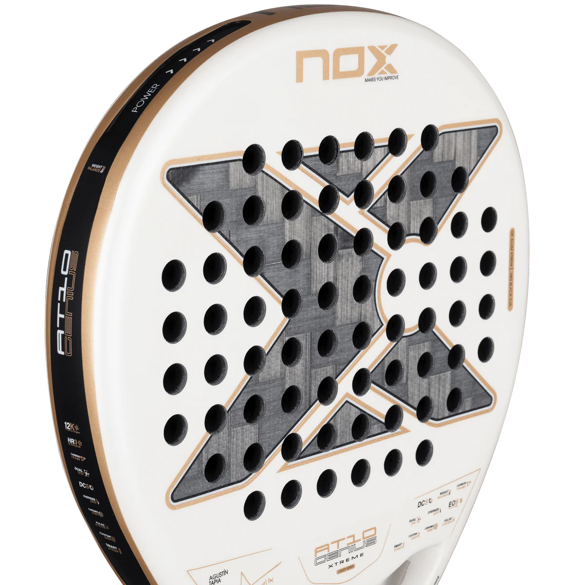 NOX AT10 GENIUS 12K ALUM XTREM 2026 - Holland Padel