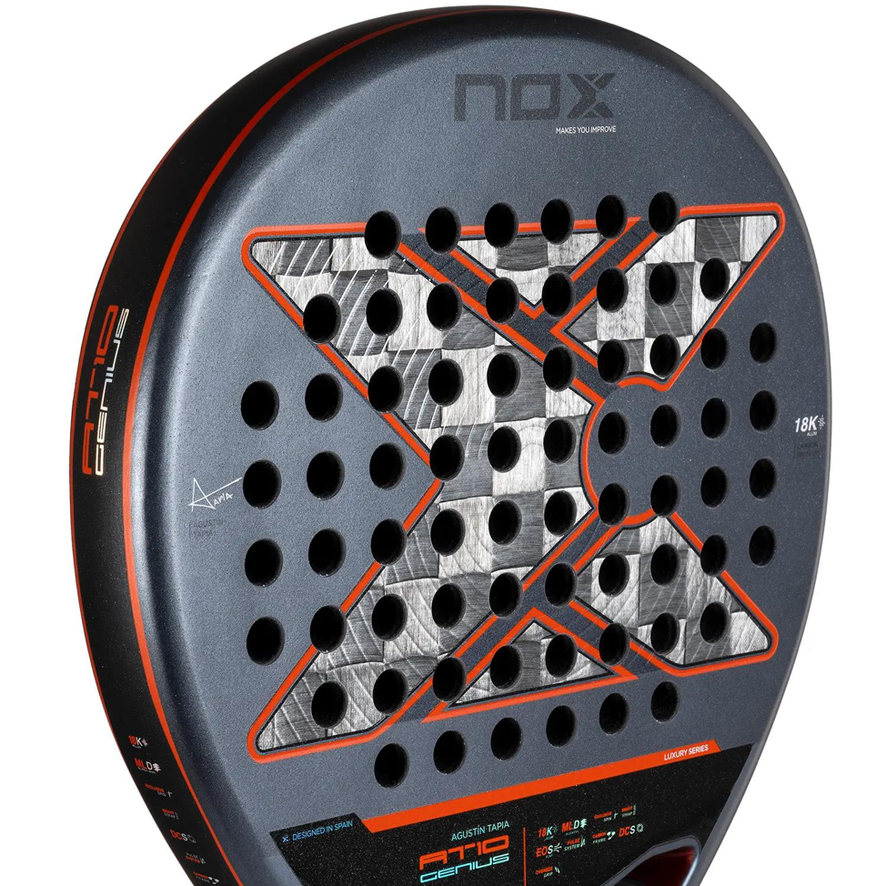 NOX AT10 Genius 18K Agustín Tapia 2025 Padelracket
